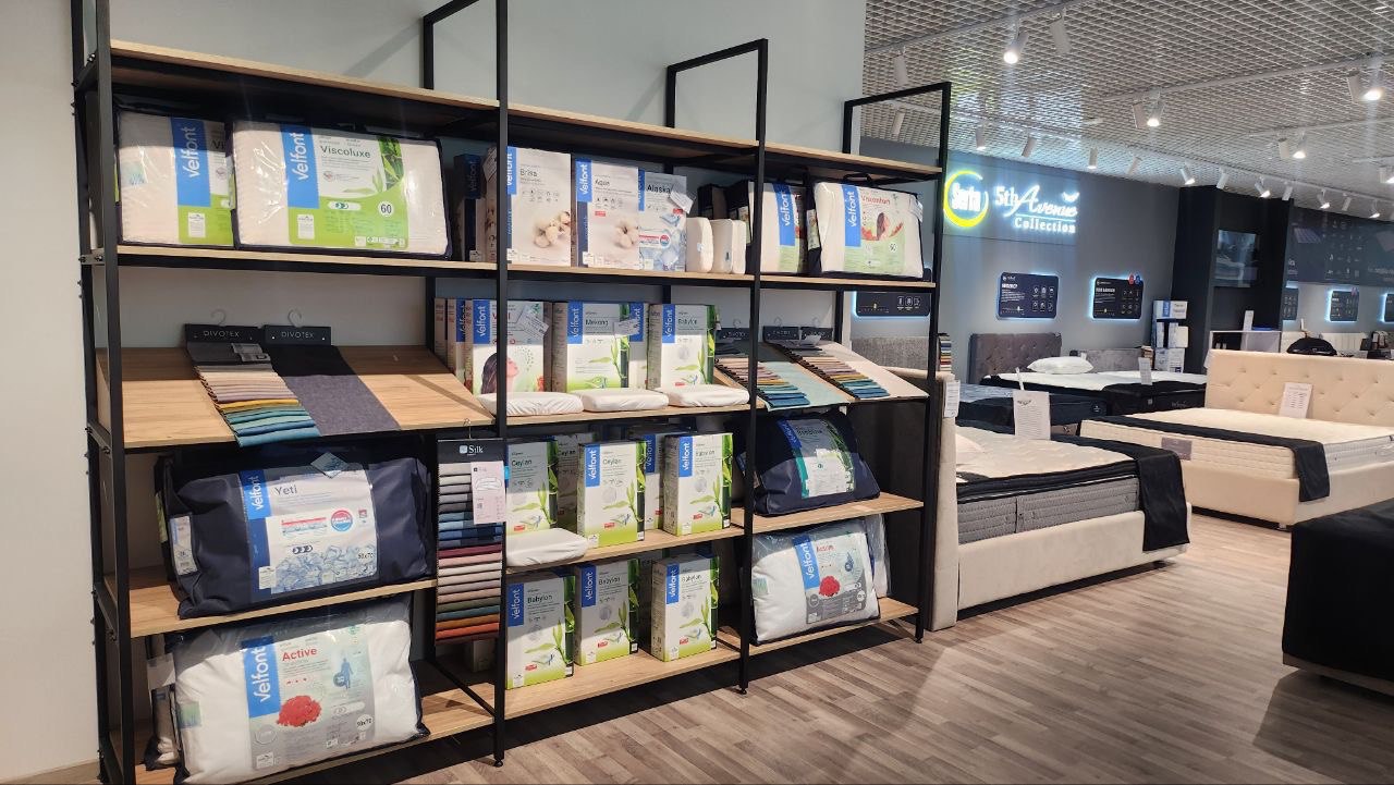 Velfont Pillows Display
